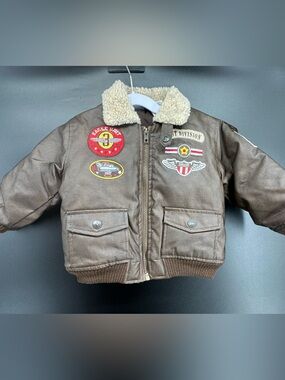 Kids aviator Little Rebels jacket coat costume‎ 24 months